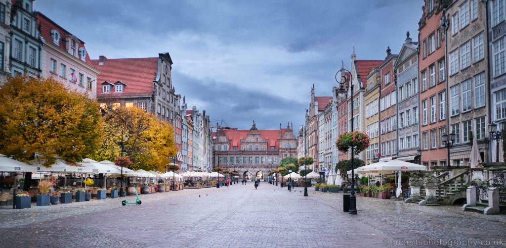 Długa Street, Gdansk, Poland.