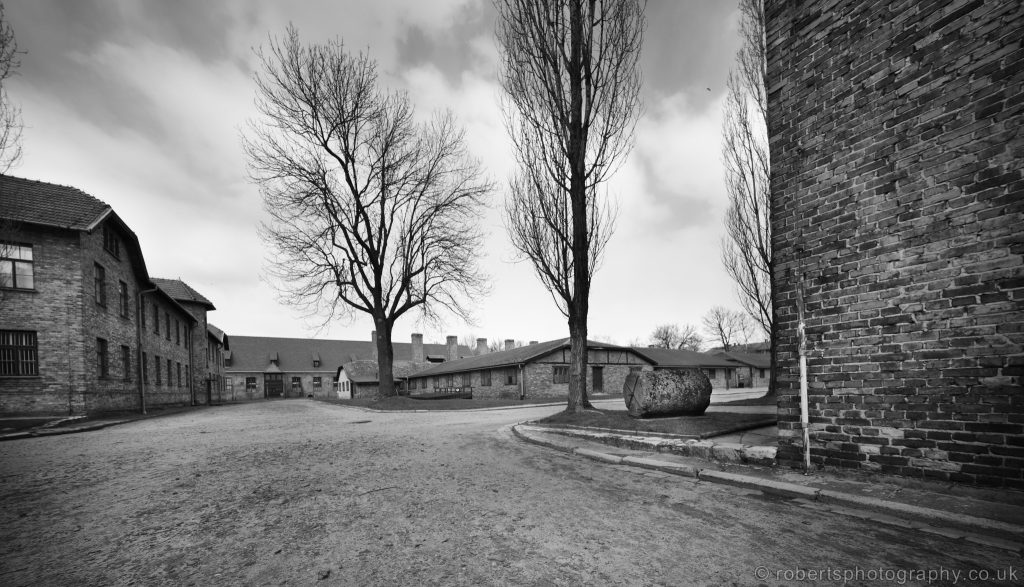 Barracks at Auschwitz 1, Death Camp. A concentration camp in the town of Oświęcim, Poland.