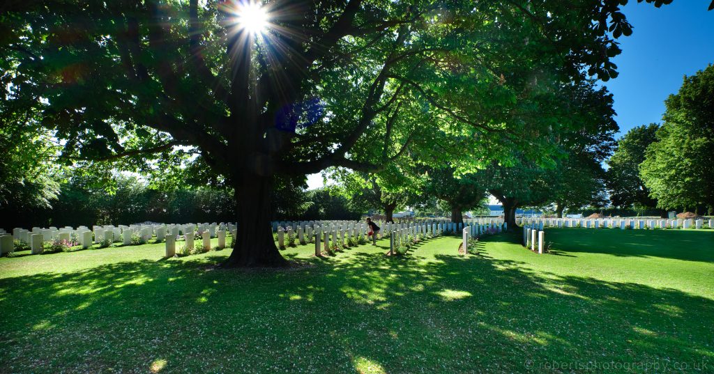 British WWII Cemetery Bayeux.