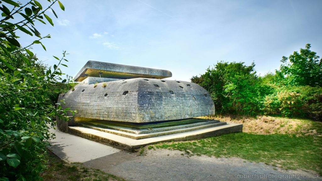 German Gun Position Normandy.