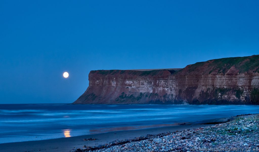 The small peninsula of Saltburn, North Yorkshire.