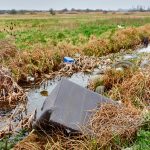 The scandal of fly tipping on Erith Marshes.