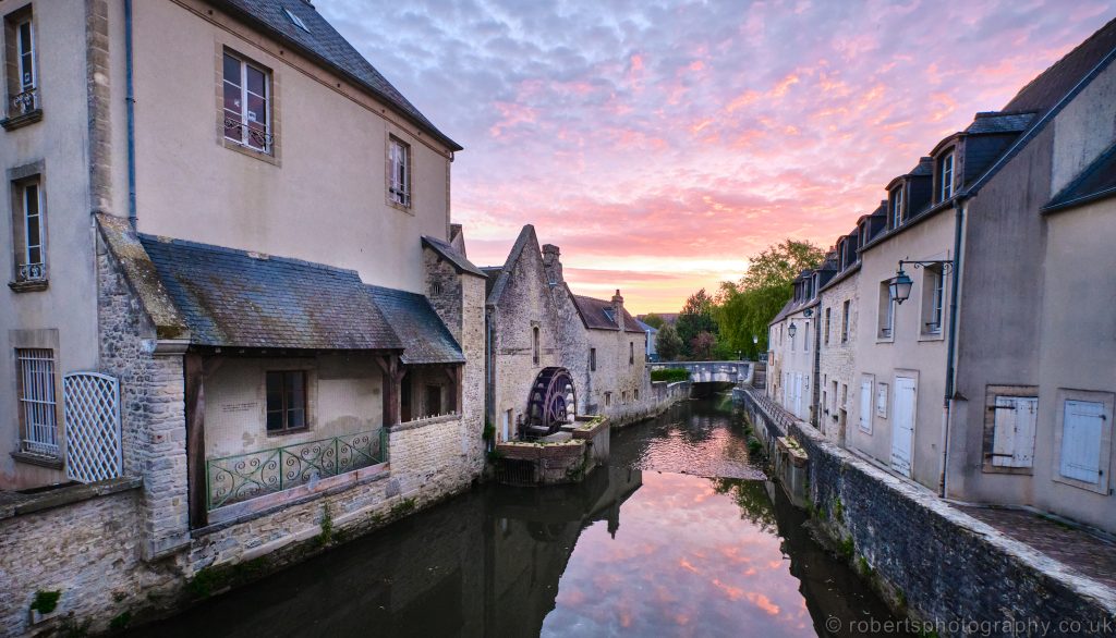 Bayeux Water Wheel.