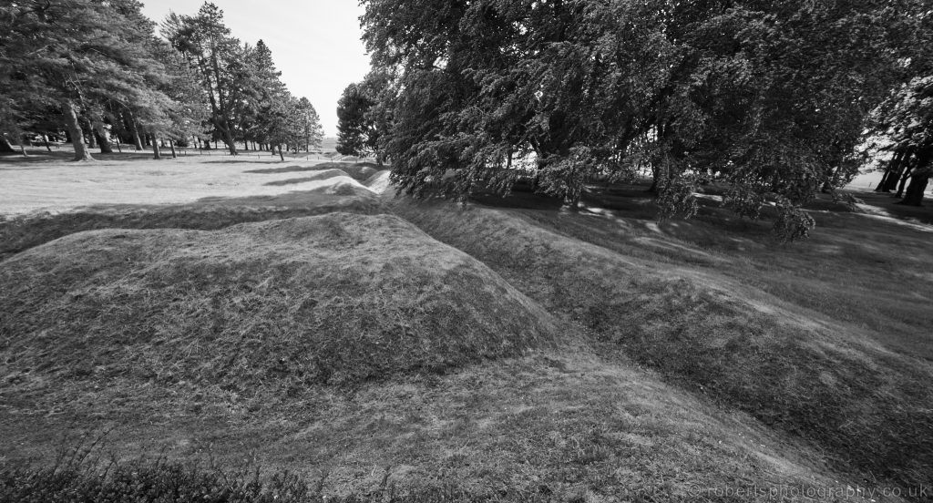 Preserved Trenches of the Somme.