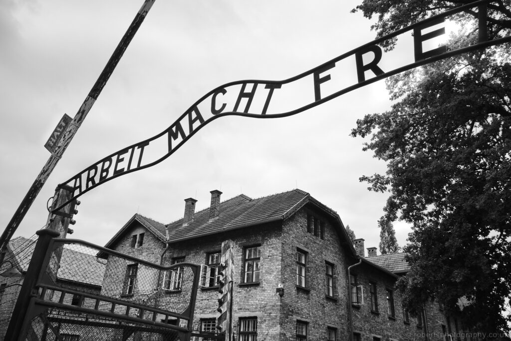 Auschwitz Arbeit Macht Frei Gate.
