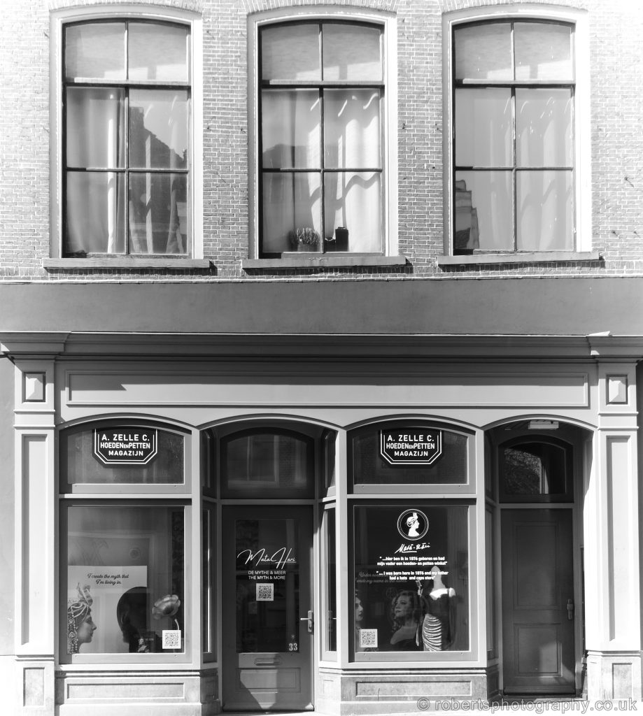 The birthplace (Kelders 33 in Leeuwarden, the Netherlands) of Mata Hari, Born: Margaretha Geertruida Zelle - 7 August 1876.
